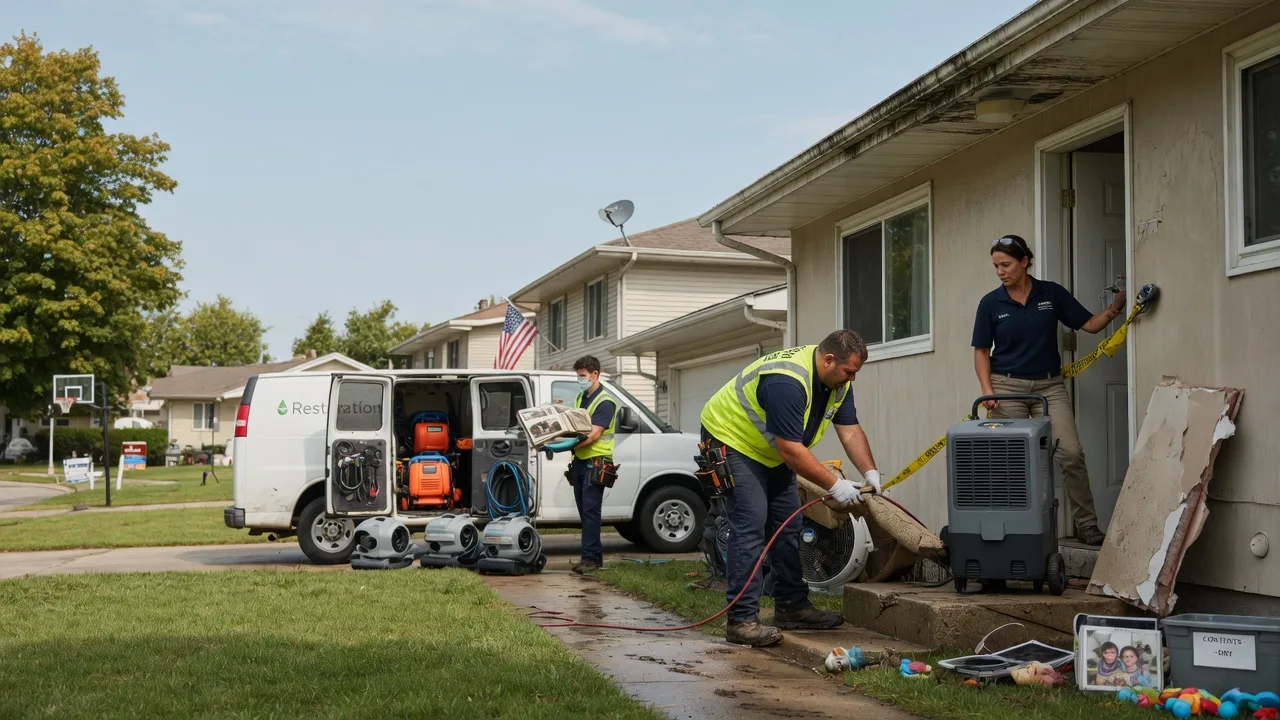 Water Damage Restoration in Oxford, MI near me